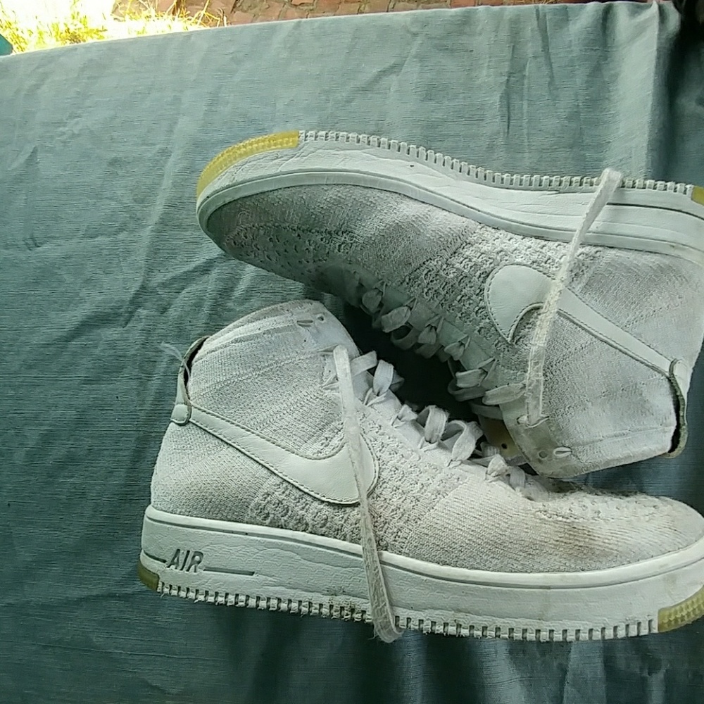 Nike white high tops